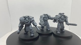 Warhammer Horus Heresy Cataphractii Terminator Squad [upl. by Asilat]