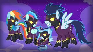 MLP Shadowbolts  SpeedPaint [upl. by Ahsinauq]