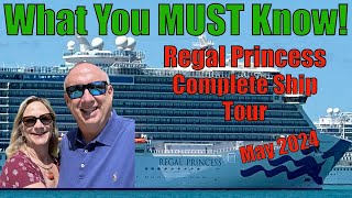 Complete Regal Princess Ship Tour  We tell you our favorite things and show the entire ship [upl. by Hooper]