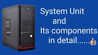 System Unit and Its Components By quotHA Computer Studiesquot [upl. by Lightfoot]