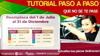 Reemplacamiento 2024 CDMX EDOMEX PASO A PASO TRAMITE EN LINEA tutorial cdmxlife edomex enlinea [upl. by Gaeta561]