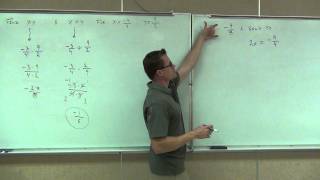 Prealgebra Lecture 43 Part 9 [upl. by Anaitat]