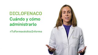 Diclofenaco cuándo y cómo debemos administrarlo Tu Farmacéutico Informa [upl. by Ellie410]