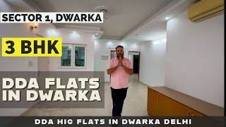 DDA FLAT in Dwarka 3 BHK FLAT in Dwarka ultra luxury flat Dwarka Sector 1 Pocket 1 [upl. by Haelam]