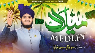 New Milad Medley Kalam 2024  Noor Se Apne Sarwar e Alam  Hafiz Hassan Raza Noori [upl. by Aneema]