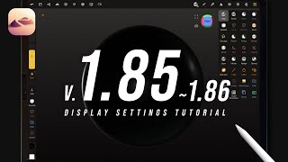 Nomad Sculpt ／ ver185  186 Display Settings Tutorial [upl. by Aehsan]