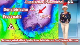 Eisiger Winter Ein Polarsturm aus dem Westen und der andere aus demOsten wird Deutschland einfrieren [upl. by Eteragram]