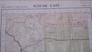 MAPWORK Questions for Kisumu East Longitudinal extent human features relief representation [upl. by Clio]