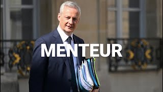 JE LISTE LES MENSONGES DE BRUNO LE MAIRE [upl. by Macintyre]