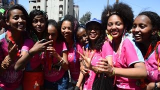 ቅድሚያ ለሴቶች ሩጫ Addis Ababa Nazareth school SINGERS [upl. by Merras608]