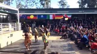 Loyola Senior High School  Multicultural Day african traditional dance [upl. by Humfrey]