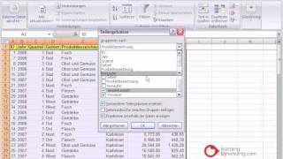 Excel Tutorial Teilergebnisse [upl. by Anelahs463]