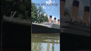 3 METER CARDBOARD TITANIC SINKING MODEL maritimedisaster titanic history viral shorts [upl. by Pavlish897]