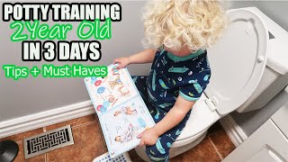 HOW TO POTTY TRAIN YOUR 2 YEAR OLD IN 3 DAYS POTTY TRAINING TIPS POTTY TRAINING MUST HAVES [upl. by Yrakaz]