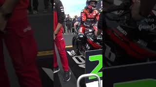 A bad surprise in parc ferme for Montella 😥  2024 UKWorldSBK 🇬🇧 [upl. by Acemat]