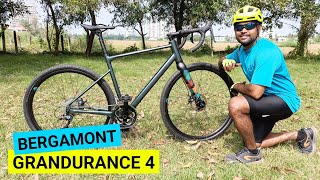 Bergamont Grandurance 4 Detailed Review  Best Gravel Bike in India Under 1 Lakh [upl. by Nujra928]