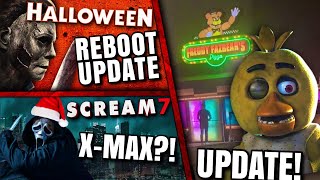 FNAF Movie Updates Halloween Reboot  Scream 7 A Christmas Movie amp MORE [upl. by Tamas]