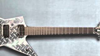 Dimebag Darrells Washburn diamondplate guitar from Panteras 2000 tour [upl. by Somar]