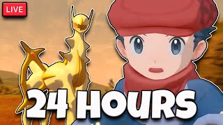 Shiny Hunting for 24 Hours  Pokemon Legends Arceus [upl. by Atsylac78]