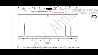 8  9701w13qp43  Nuclear Magnetic Resonance HNMR [upl. by Yrbua641]