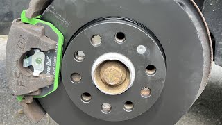 BMW X1 E84 Front Brake Pads amp Disc Replacement 2009  2015 [upl. by Ladnek523]