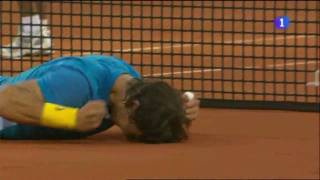 Rafa Nadal vs Roger Federer 64 76 5 final Masters 1000 Madrid [upl. by Ahcarb584]