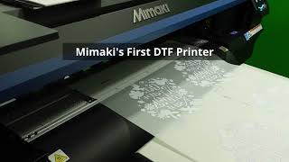 Mimaki DTF Printer  TxF15075 at Japanshop 2023 [upl. by Laurette]