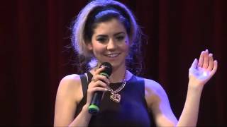 HD Marina and the Diamonds  Interview YouTube Presents 15072012 [upl. by Aylmar792]