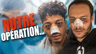 ON SE FAIT REFAIRE LE NEZ 👃  RHINOPLASTIE Alex amp PJ [upl. by Amri]