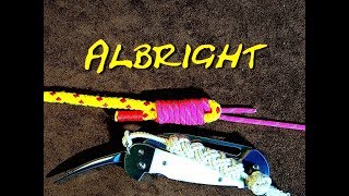 Albright Knot  Albright Bend  Fishing Knot  Low Profile Knot to Join Two Different Size Lines [upl. by Htebi939]