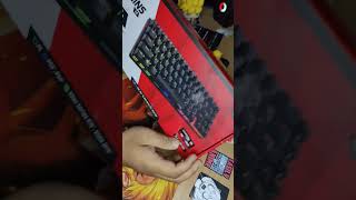 Hyperx Alloy Origins 65 Unboxing gaming unboxing hyperx keyboard viral [upl. by Sixela]