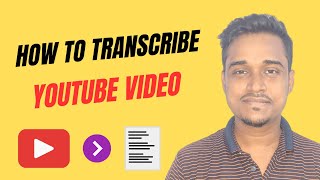 How to Transcribe YouTube video to text free New method [upl. by Barrow]