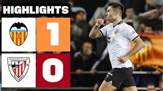 VALENCIA CF 1  0 ATHLETIC CLUB  RESUMEN  LALIGA EA SPORTS [upl. by Ahmar997]