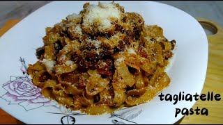 tagliatelle pasta recipe [upl. by Dennet]