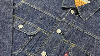 Levi’s Trucker Jacket big E 507XX type 2 LVC 90’s Repro Japan [upl. by Sorci]