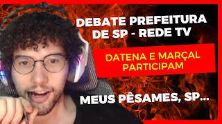 DEBATE  SP MARÇAL E DATENA SE REENCONTRAM  REACT COMPLETO [upl. by Aened]