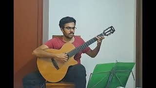 Cancion  Classical Guitar Trinity Guildhall Grade 4  Guitar cover by RJeyatheerthan [upl. by Nyraa705]