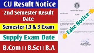 CU result and exam date 202425  CU result and exam notice  2nd semester result  CU odd semester [upl. by Eiliab]