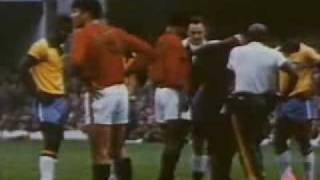 PORTUGAL BRAZIL 1 ROUND WORLD CUP 1966flv [upl. by Fagen]