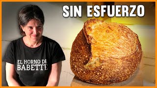 El Pan Sin Amasar Más Fácil del Mundo  Receta Definitiva por Bea del Horno de Babette [upl. by Atsev]