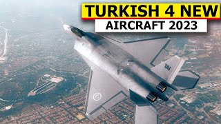 How Turkey is successfully demonstrating its newest four aircraft which include 5th gen fighter jet [upl. by Euseibbob680]