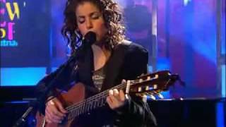 Katie Melua  Nine million Bicycles 2005 live [upl. by Esnofla792]