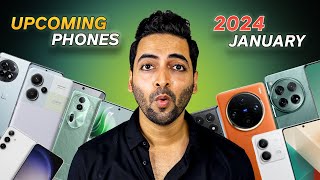 Top 13 Upcoming Smartphones Launching In January 2024 [upl. by Rocher]