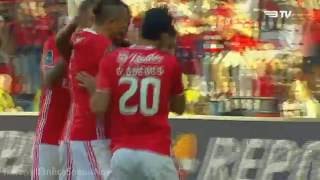 BENFICA 4  0 Feirense  GOLOS COM RELATO Antena 1 [upl. by Jenei]