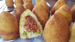 ARANCINI RICETTA ORIGINALE  FINGERFOOD [upl. by Stamata]