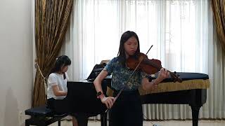 Isabella Nikita Sumargo  Concerto in A minor  Accolay [upl. by Ajani]