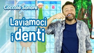 Laviamoci i Denti  Canzoni per bambini di Coccole Sonore feat Stefano Fucili [upl. by Olsewski174]