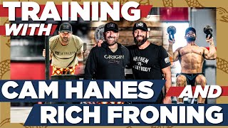 Training with Cam Hanes and Rich Froning [upl. by Giark]