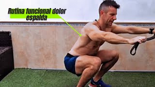 Entrenamiento funcional para aliviar fortalecer y prevenir dolor lumbar [upl. by Daniela]