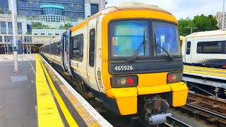 Southeastern Class 465 Networker Ride Tunbridge Wells to London Charing Cross  170821 [upl. by Assirral]